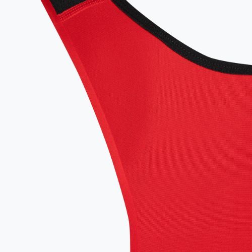 Combinezon pentru bărbați Nike Weightlifting Singlet scarlet/black