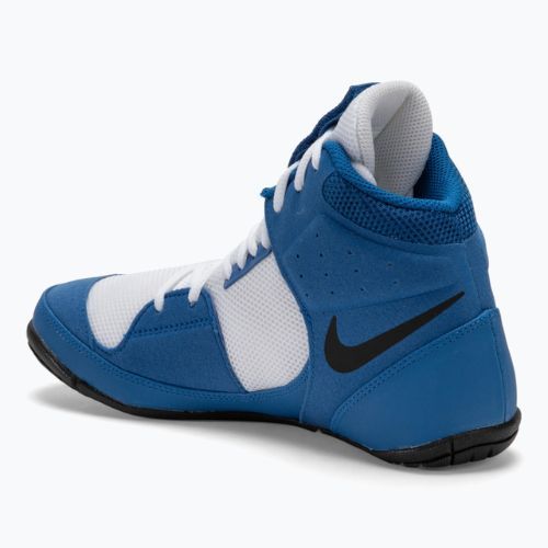 Încălțăminte de wrestling Nike Fury team royal/white/black