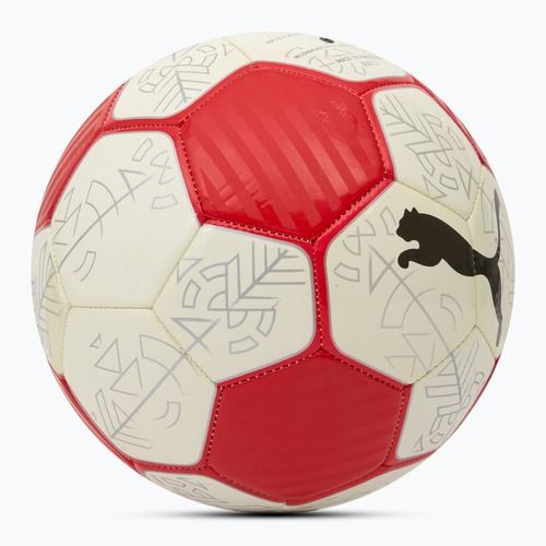 Minge de fotbal PUMA Prestige puma white/puma red/puma black mărimea 5