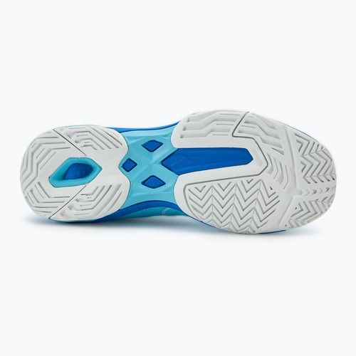 Încălțăminte de tenis pentru femei Mizuno Wave Exceed Light 2 AC river blue/white/mugen blue
