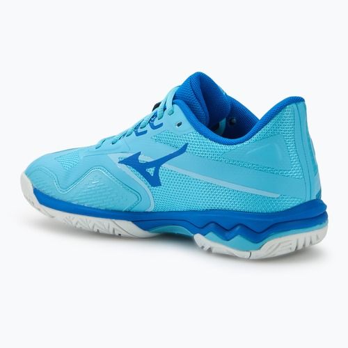 Încălțăminte de tenis pentru femei Mizuno Wave Exceed Light 2 AC river blue/white/mugen blue