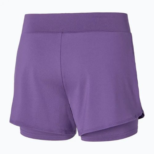 Pantaloni scurți de tenis pentru femei Mizuno Flex Short patrician purple