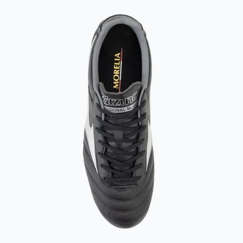 Încălțăminte de fotbal pentru bărbați  Mizuno Morelia II Pro MD black/galaxy silver/dark shadow