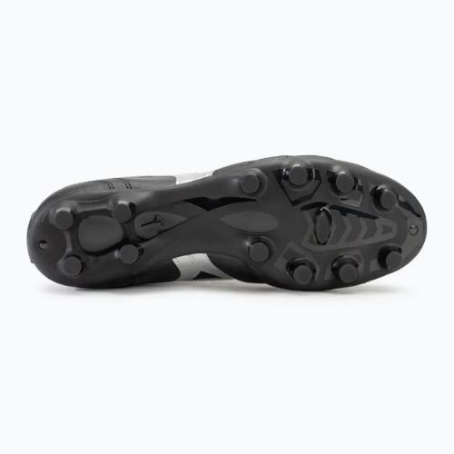 Încălțăminte de fotbal pentru bărbați Mizuno Morelia II Club FG black/galaxy silver/dark shadow