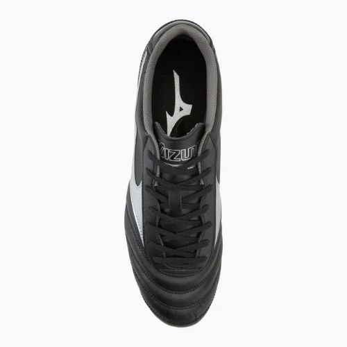 Încălțăminte de fotbal pentru bărbați Mizuno Morelia II Club AG black/galaxy silver/dark shadow