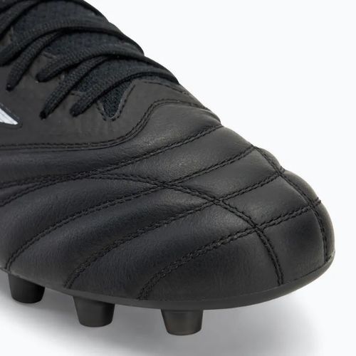Încălțăminte de fotbal pentru bărbați Mizuno Morelia Neo IV β Elite FG black/galaxy silver