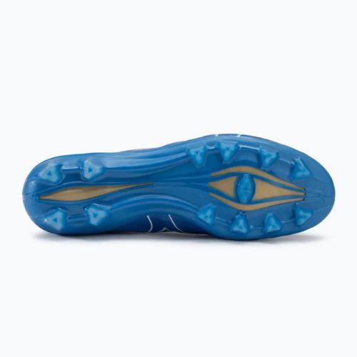 Încălțăminte de fotbal pentru bărbați Mizuno α Elite FG white/laser blue/gold