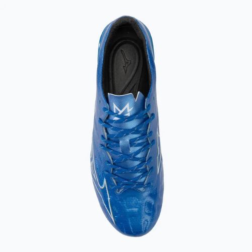 Încălțăminte de fotbal pentru bărbați Mizuno α Pro FG white/laser blue/gold