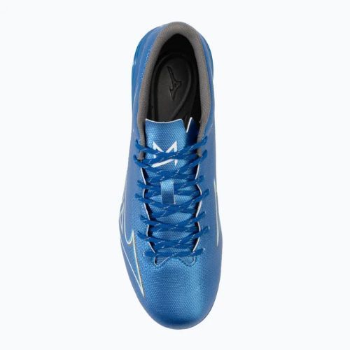 Încălțăminte de fotbal pentru bărbați Mizuno α Select FG white/laser blue/gold