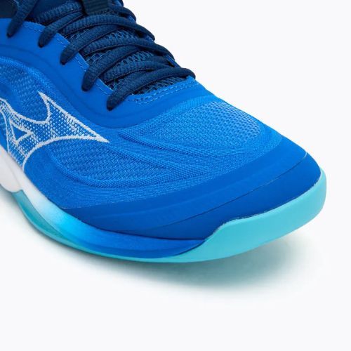 Încălțăminte de volei pentru bărbați Mizuno Wave Luminous 3 mugen blue/white/estate blue