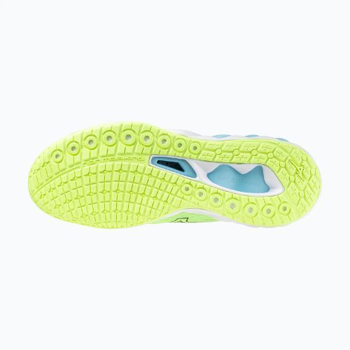 Încălțăminte de volei pentru bărbați Mizuno Wave Luminous 3 neo lime/black/splish splash