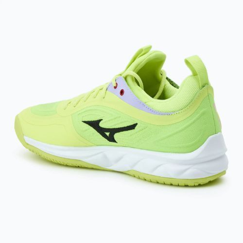 Încălțăminte de volei pentru bărbați Mizuno Wave Luminous 3 neo lime/black/splish splash
