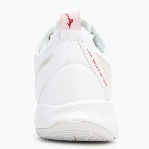 Încălțăminte de volei pentru femei Mizuno Wave Dimension white/aleutian/cloud pink
