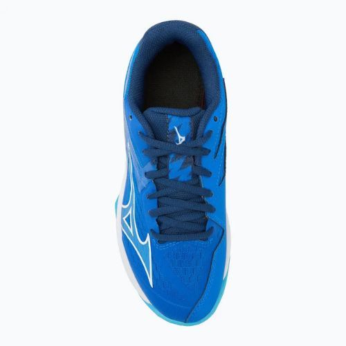 Încălțăminte de volei pentru copii Mizuno Lightning Star Z7 mugen blue/white/estate blue