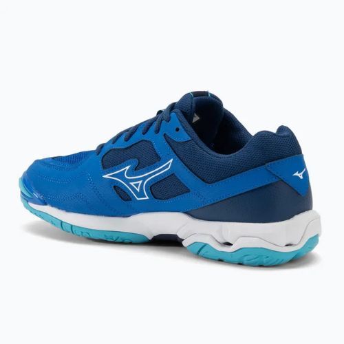 Încălțăminte de handbal pentru bărbați Mizuno Wave Phantom 3 mugen blue/white/estate blue