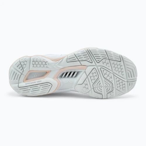 Încălțăminte de handbal pentru femei Mizuno Wave Phantom 3 white/aleutian/cloud pink