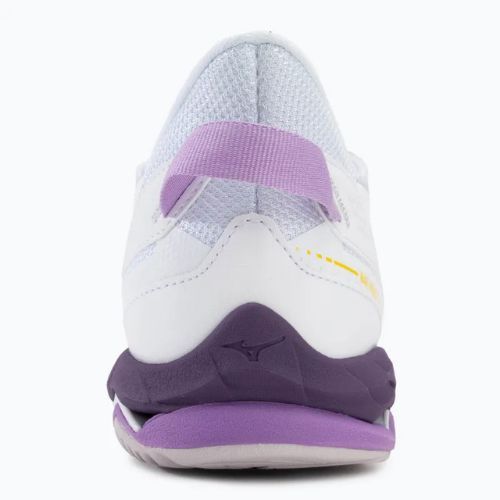 Încălțăminte de handbal pentru femei Mizuno Wave Mirage 5 white/patrician purple/quince