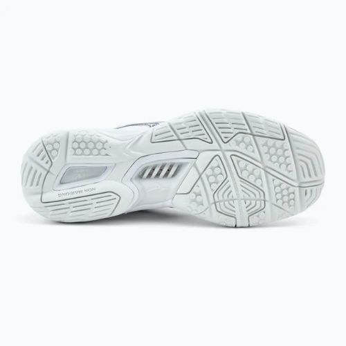 Încălțăminte de handbal pentru femei Mizuno Wave Stealth 6 white/aleutian/cloud pink