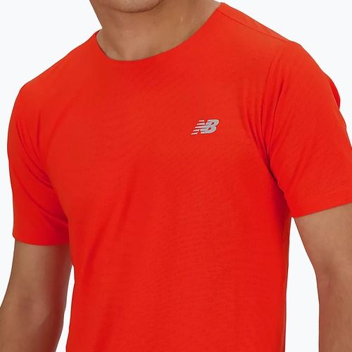 Tricou pentru bărbați New Balance Athletics Jacquard neo flame