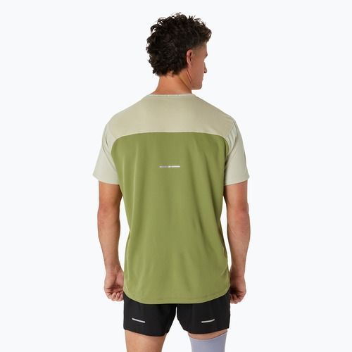 Tricou de alergare pentru bărbați ASICS Race Top performance dried leaf green/cactus