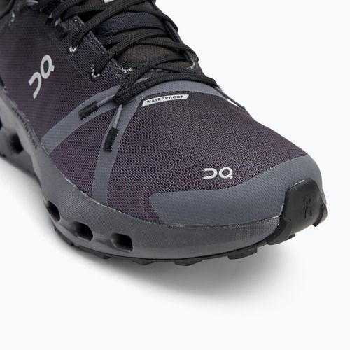 Încălțăminte de alergare pentru femei On Cloudsurfer Trail Waterproof black/eclipse