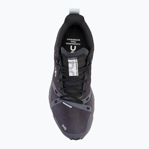 Încălțăminte de alergare pentru femei On Cloudsurfer Trail Waterproof black/eclipse