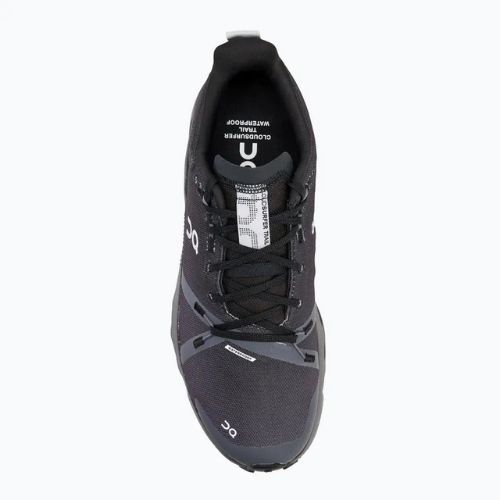 Încălțăminte de alergare pentru bărbați  On Cloudsurfer Trail Waterproof black/eclipse