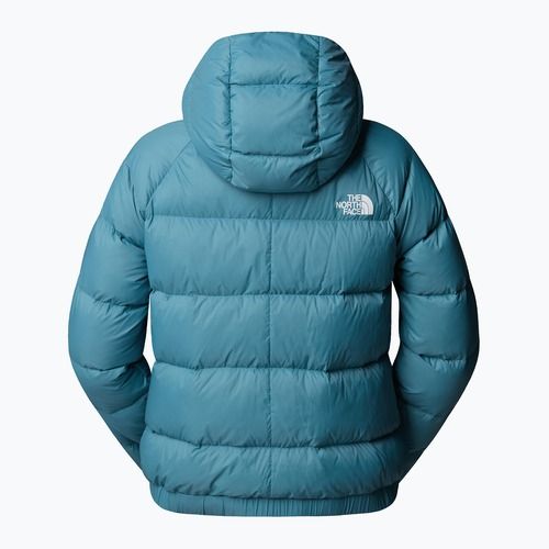 Geacă cu puf pentru femei The North Face Hyalite Down Hoodie algae blue
