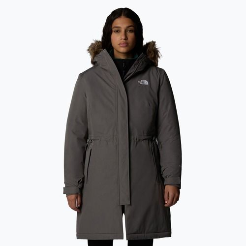 Palton de puf pentru femei The North Face Zaneck Parka smoked pearl