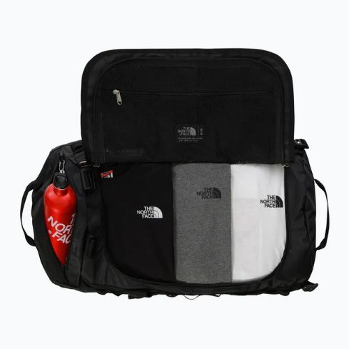 Geantă de voiaj The North Face Base Camp Duffel M 71 l black/white/npf