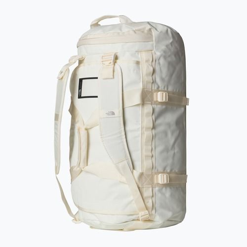 Geantă de voiaj The North Face Base Camp Duffel M 71 l white dune/white