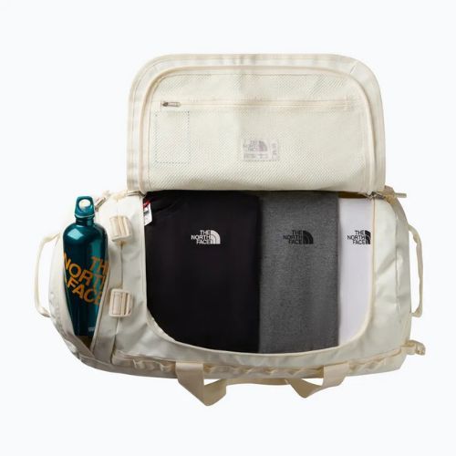 Geantă de voiaj The North Face Base Camp Duffel M 71 l white dune/white
