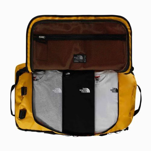 Geantă de voiaj The North Face Base Camp Duffel XL 132 l summit gold/black/npf