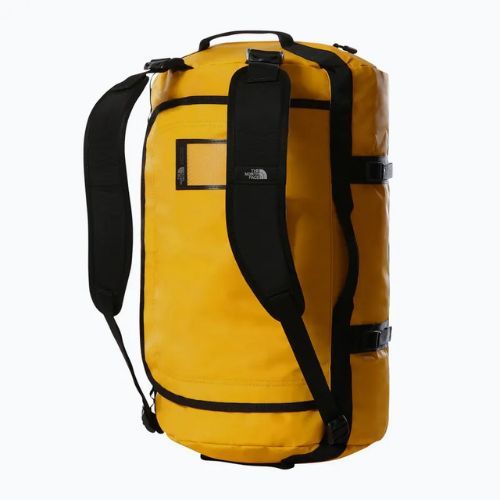 Geantă de voiaj The North Face Base Camp Duffel S 50 l summit gold/black/npf