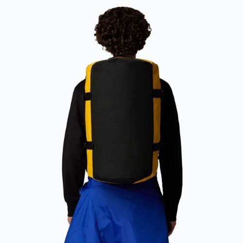 Geantă de voiaj The North Face Base Camp Duffel S 50 l summit gold/black/npf