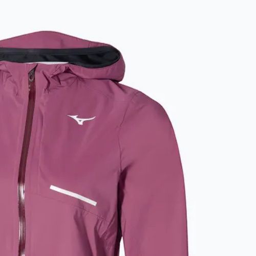 Jachetă de alergare pentru femei Mizuno Waterproof 20K ER violet quartz