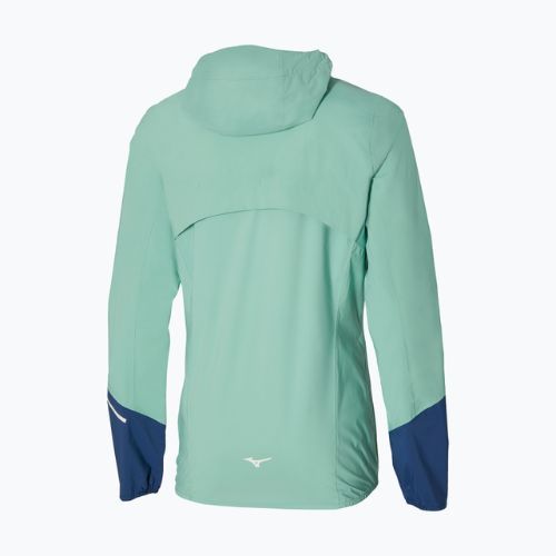 Jachetă de alergare pentru femei Mizuno Waterproof 20K ER dusty jade