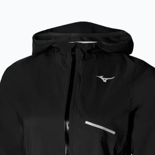 Jachetă de alergare pentru femei Mizuno Waterproof 20K ER black