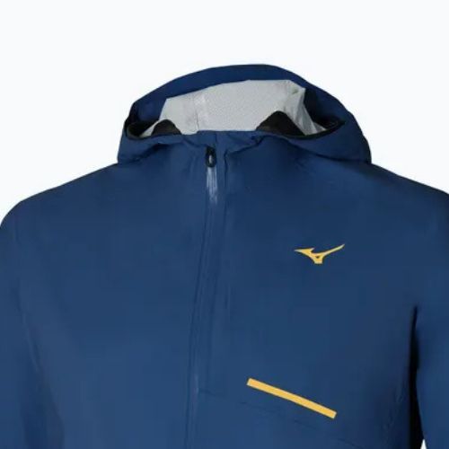 Jachetă de alergare pentru bărbați  Mizuno Waterproof 20K ER estate blue