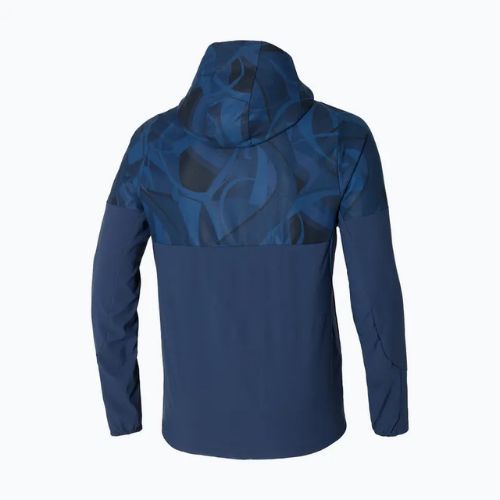 Jachetă pentru bărbați Mizuno Paris Athlete Hooded pageant blue