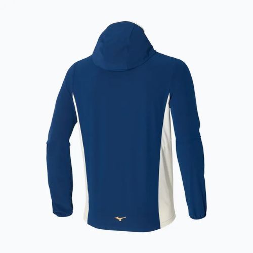 Jachetă de alergare pentru bărbați  Mizuno Alpha Jacket estate blue