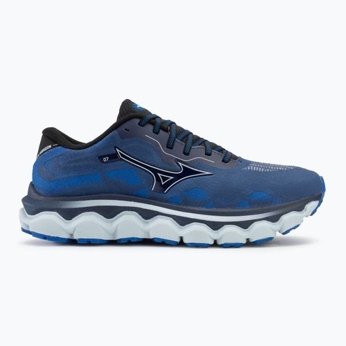 Încălțăminte de alergare pentru bărbați Mizuno Wave Horizon 7 estate blue/plein air/mugen blue