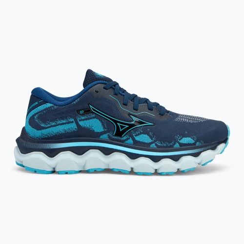 Încălțăminte de alergare pentru femei  Mizuno Wave Horizon 7 pageant blue/mercury blue/plein air