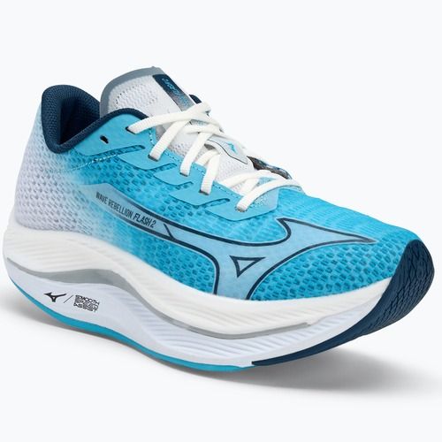 Încălțăminte de alergare pentru femei Mizuno Wave Rebellion Flash 2 river blue/blue wing teal/white