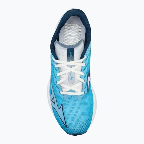 Încălțăminte de alergare pentru femei Mizuno Wave Rebellion Flash 2 river blue/blue wing teal/white