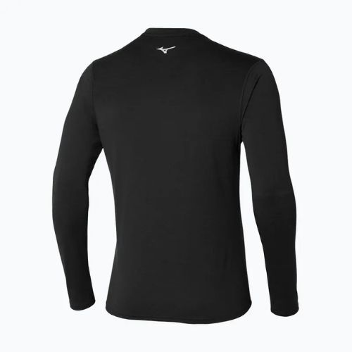 Longsleeve de alergare pentru bărbați Mizuno Impulse Core Half Zip black