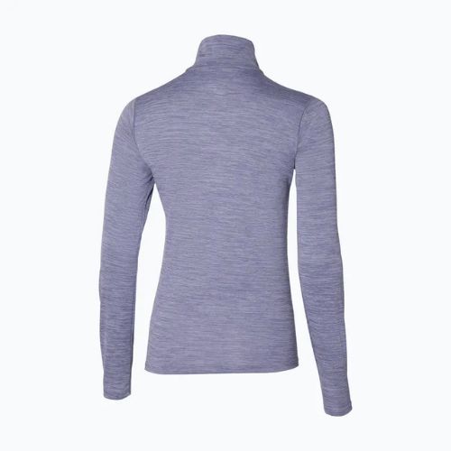 Longsleeve de alergare pentru femei Mizuno Impulse Core Half Zip cadet