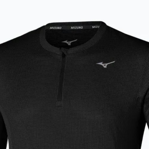 Longsleeve de alergare pentru bărbați Mizuno Dryaeroflow Half Zip black