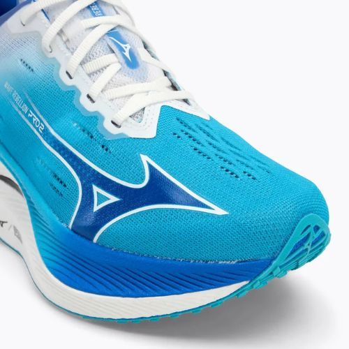 Încălțăminte de alergare pentru bărbați Mizuno Wave Rebellion Pro 2 river blue/mugen blue/white