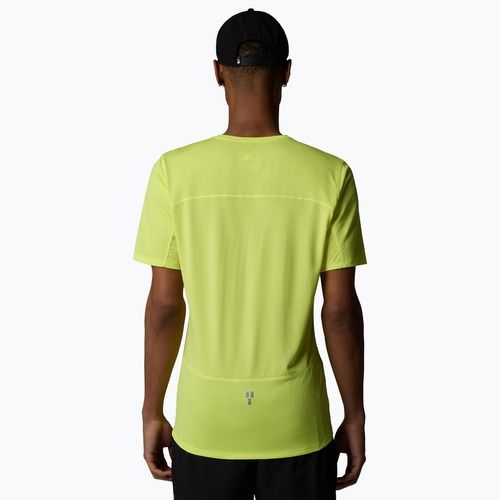 Tricou de alergare pentru bărbați The North Face Sunriser fireflow yellow